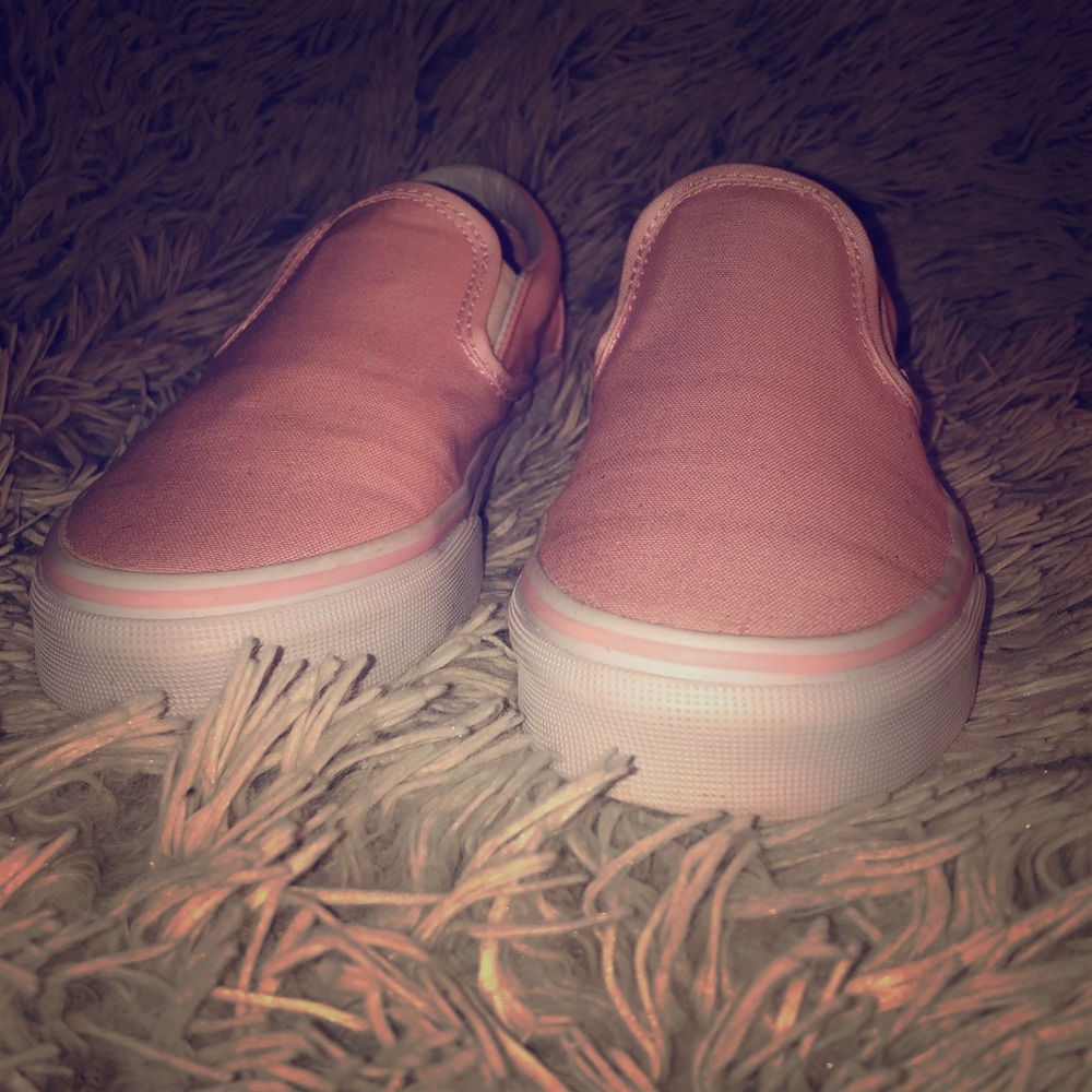 Pink Slip On Vans